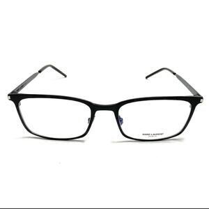 NEW Saint Laurent SL 265 005 Black Authentic Metal Eyeglasses Frame 56-20